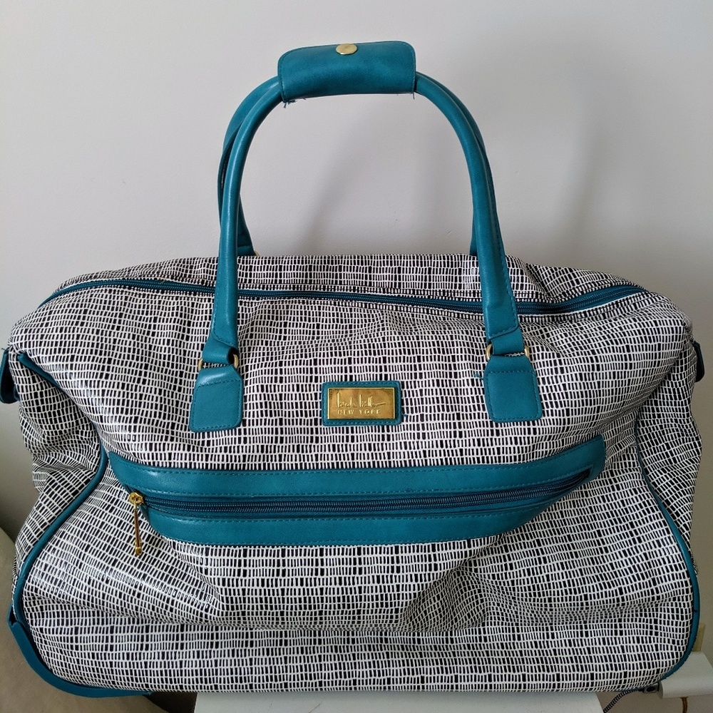 Nicole Miller Wheeled Duffle Bag